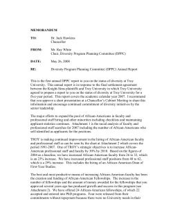 Annual Diversity Report 2007 (PDF)