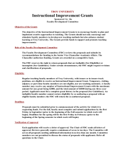 Instructional Improvement Grant