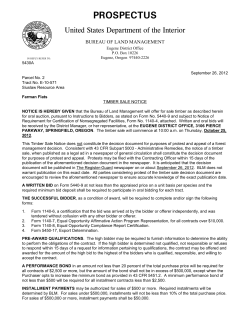 Prospectus Farman Flats