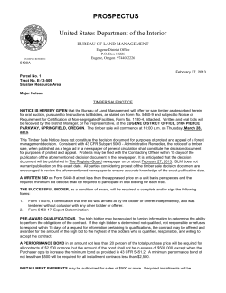 Major Nelson Prospectus