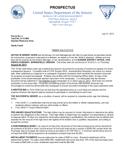 Hardy Creek Prospectus