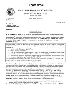 Power Up Timber Sale