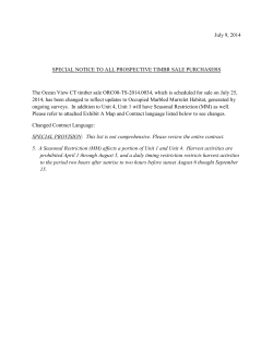 Ocean View CT Prospectus, Exhibits and Summary