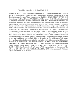 Little Camp DM Timber Sale