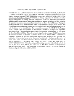 Little Stony Brook CT/DM Timber Sale