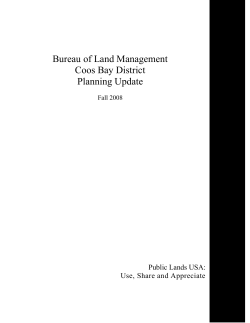 Fall 2008 Planning Update