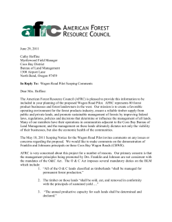 American Forest Resource Council