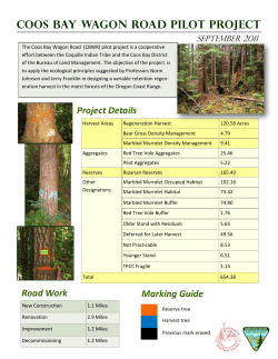 September Field Tour Handout