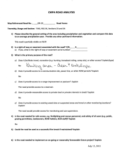 Obscure Route Analysis 29