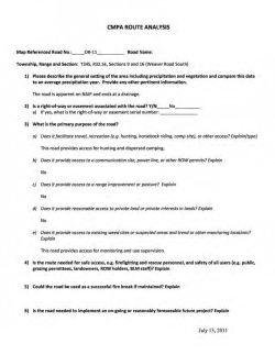 Obscure Route Analysis 11