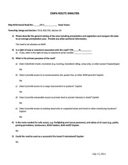 Obscure Route Analysis 5