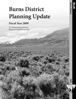 Planning Update 2009