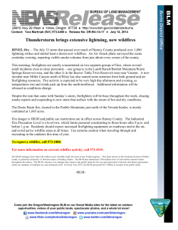 The July 13 storm that passed over much of Harney County produced over 1,000 lightning strikes and started least a dozen new wildfires. An Air Attack plane surveyed the scene yesterday evening, reporting visible smoke columns from just about every corner of the county.