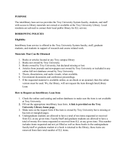 ILL-Services Policies102011