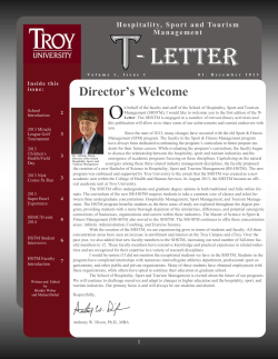 HSTM Newsletter Volume I Issue I [PDF]