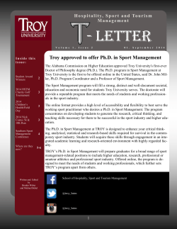 HSTM Newsletter Volume I Issue II [PDF]