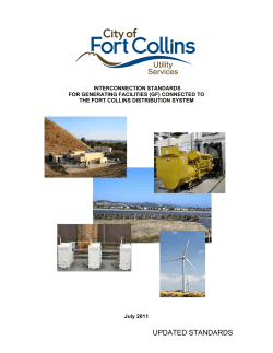 Utilities Interconnection Standards