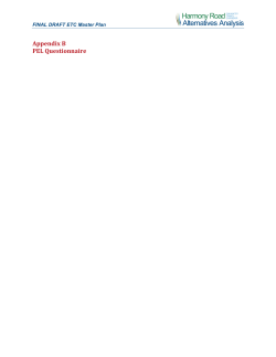 Appendix B: PEL Questionnaire