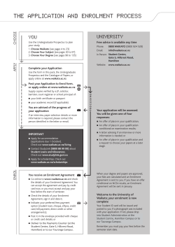 Enrolment Process Overview