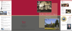 Chancellor's Report Timeline
