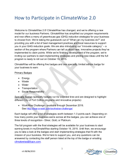 How to Participate manual