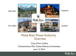 Platte River Power Authority Overview