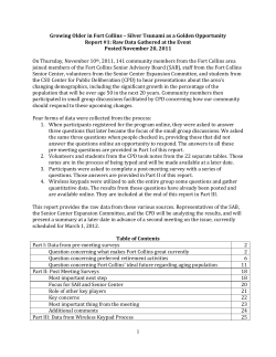 Raw Data Gathered at the Event