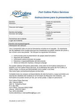 Instrucciones para la presentaci n de quejas