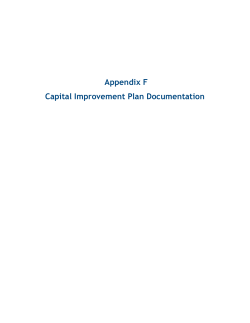 Capital Improvement Plan