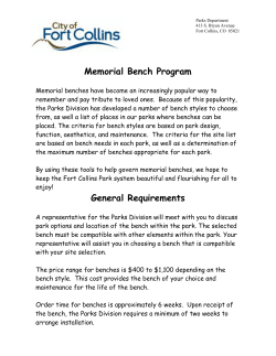 Download a memorial bench application