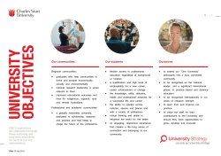 University Objectives (Download)