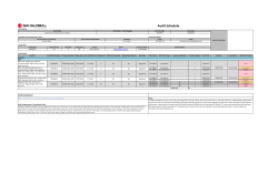 CSCS SAI Global Certification Schedule