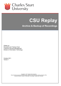 How to save copies of your recordings from the server (Archive/Backup Recordings) (pdf)