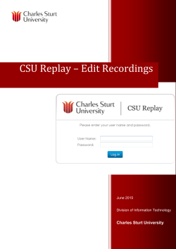 How to edit recordings (18 pages)
