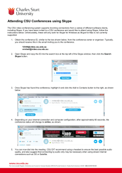 Skype for Business User Guide