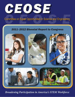 Full 2011 - 2012 CEOSE Report