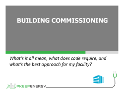 Building Commissioning