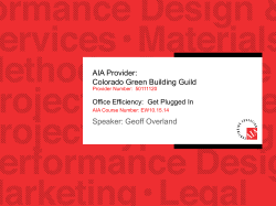 IT and Data Center Energy Efficiency