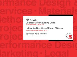 Lighting the Next Wave of Energy Efficiency