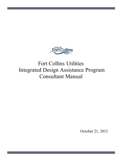 Consultant Program Manual