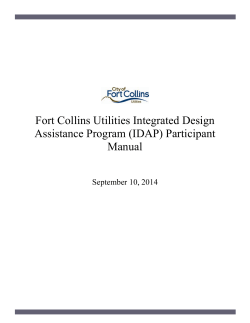 Participant Program Manual