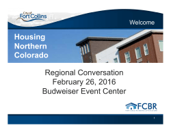 Regional Conversation on Housing