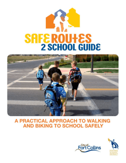 Safe Routes to School Guidebook PDF