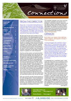 Issue 10 - August 2007