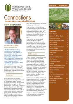 Issue 30 August 2012