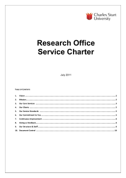 Service Charter
