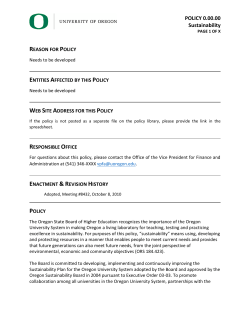 Policy Document