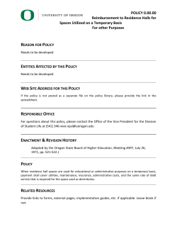 Policy Document