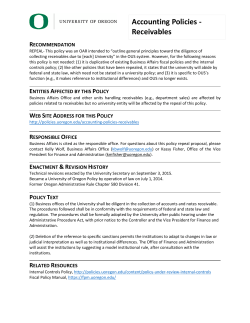 580.041 Accounting Receivables