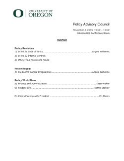 Agenda